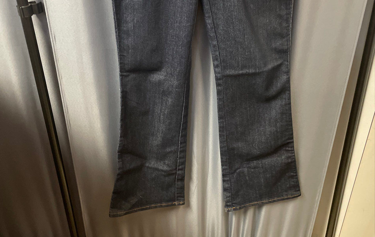 Jordache Women's Alexis Legacy Bootcut Jeans Dark Blue Denim Size 29/8