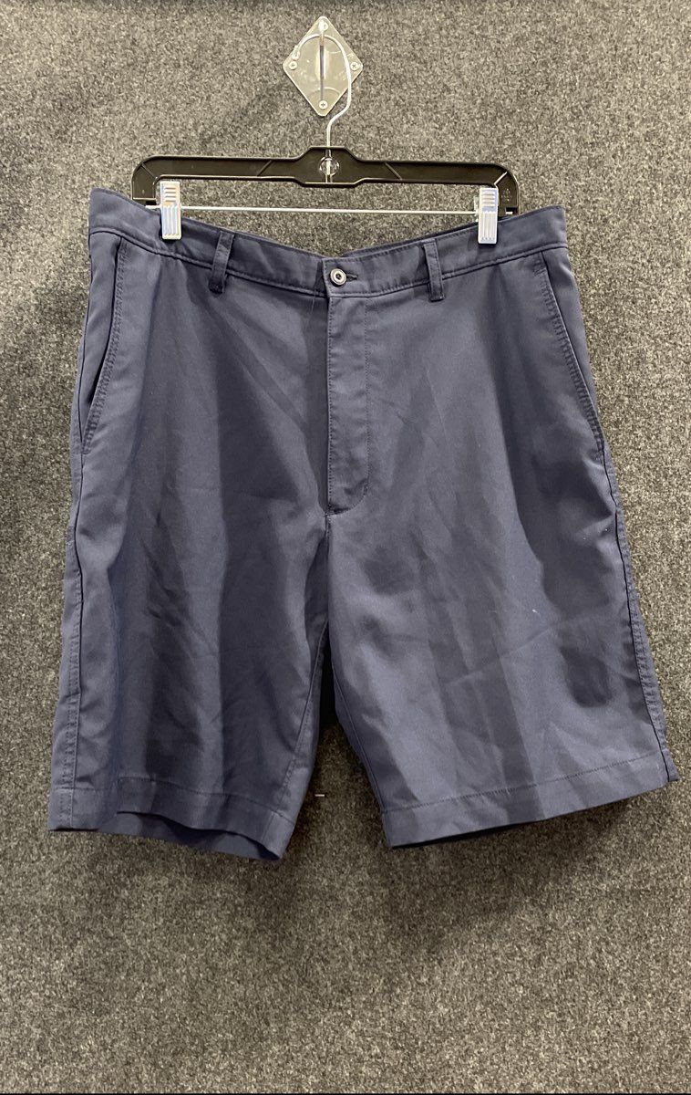 PGA Tour Men's Navy Blue Flat Front Performance Golf Shorts Size 36