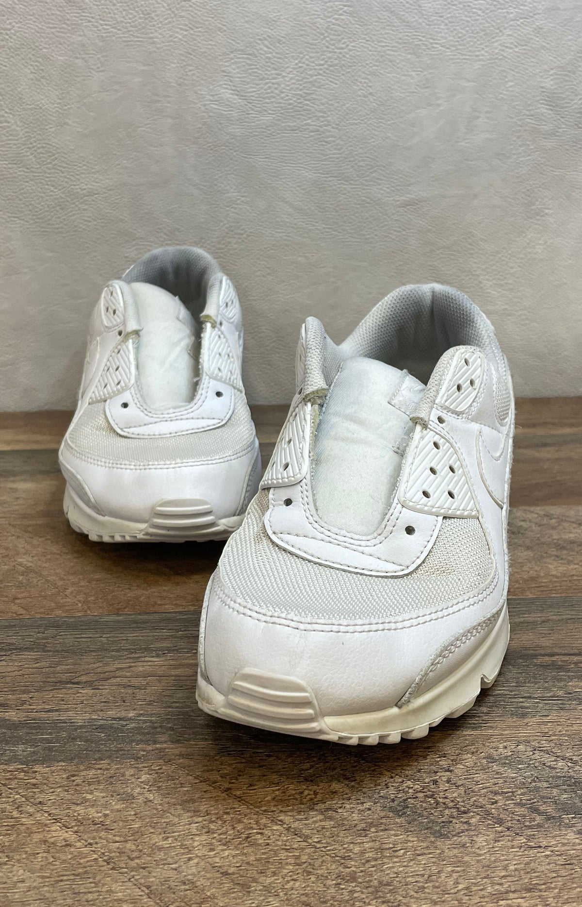 Nike Air Max 90 Triple White CN8490-100 Men's Sneakers Size 10.5