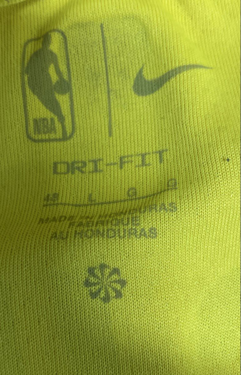 Nike Men's Utah Jazz Donovan Mitchell #45 NBA Icon Edition Yellow Jersey Sz 48