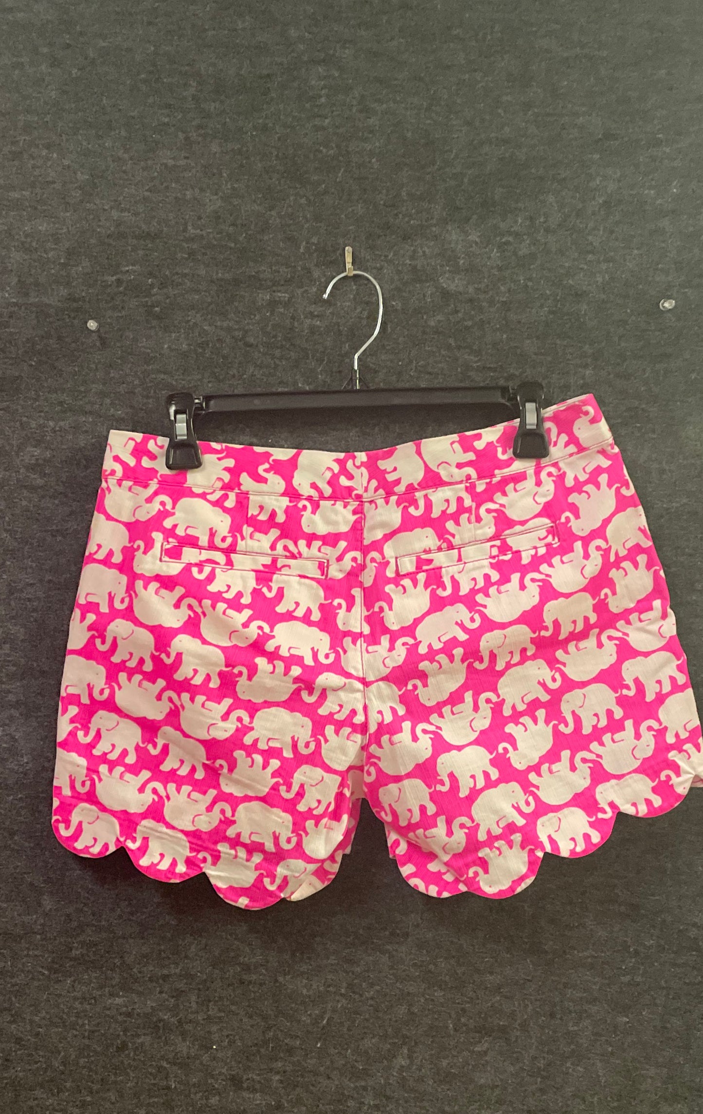 Lilly Pulitzer Women's Pink Shorts Set 2 Elephant Buttercup Callahan 5" Sz 2