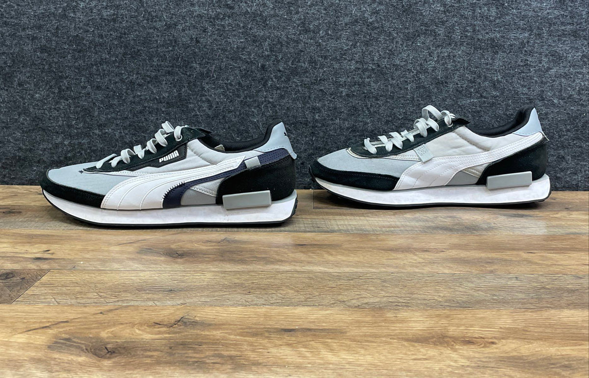 Puma Future Rider Play On Oreo Black Grey White Men's Sneakers Size 13
