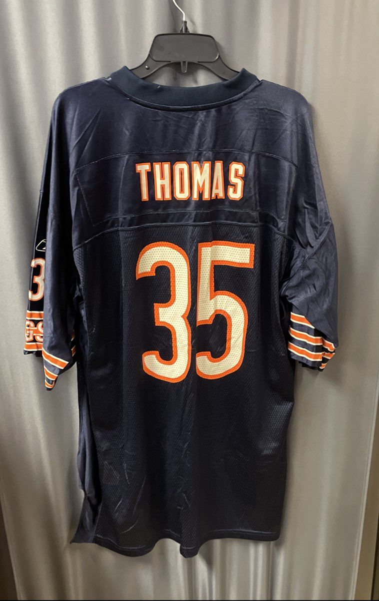 Vintage 2001-04 Chicago Bears Anthony Thomas #35 Jersey Reebok NFL Sz XL