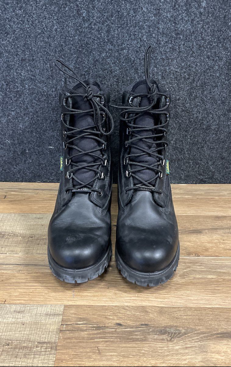 Cabela's Thinsulate Ultra Insulated Black Leather Work Hunting Boots Size 7D