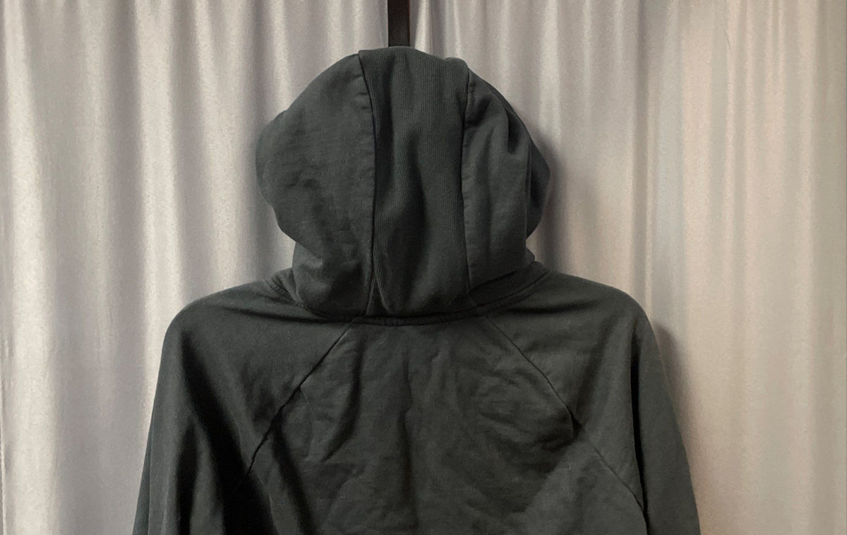 Gymshark Women's Crop Pullover Hoodie Black Activewear Sweatshirt Sz M