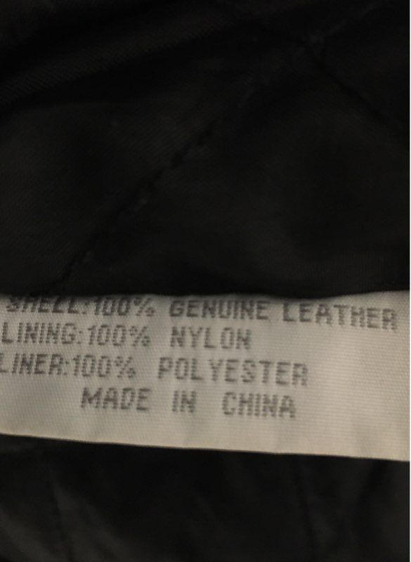 Vintage 90s Vintage Leather Brand Genuine Black Leather Zip Jacket Sz M