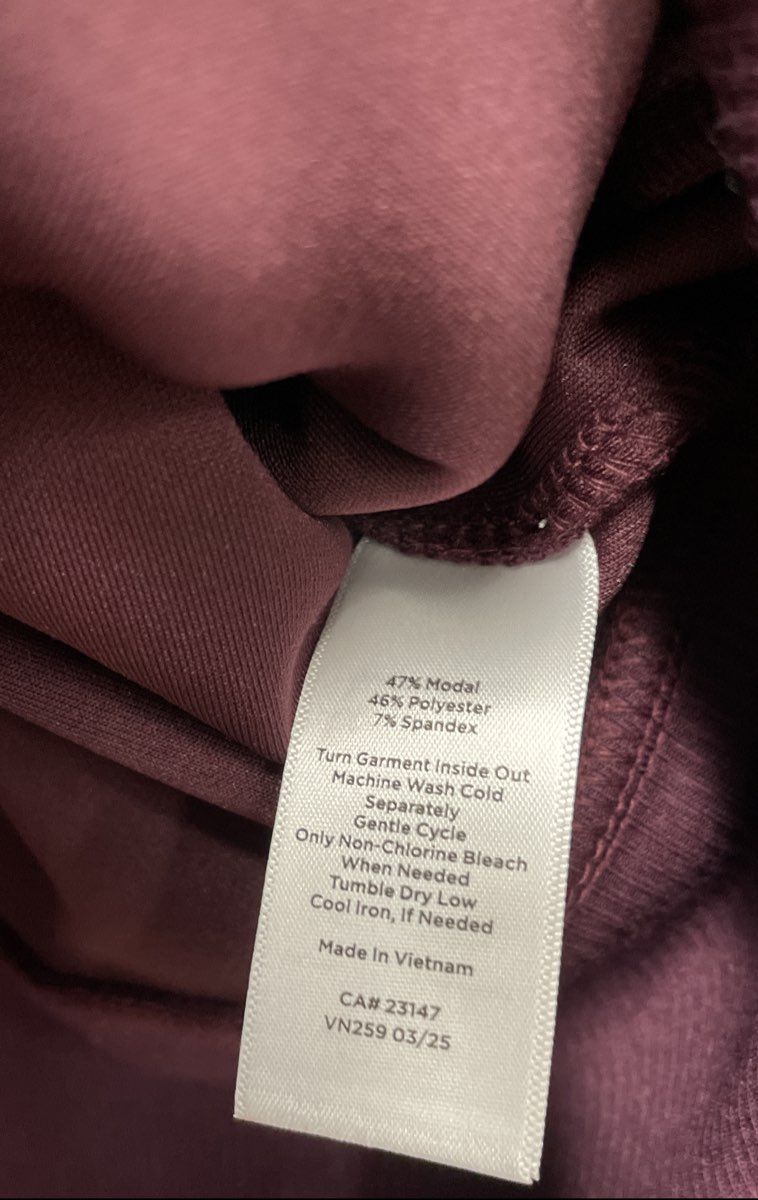 T by Talbots Women's Purple Snap Front Bomber Jacket Modal Scuba Knit NWT XLP