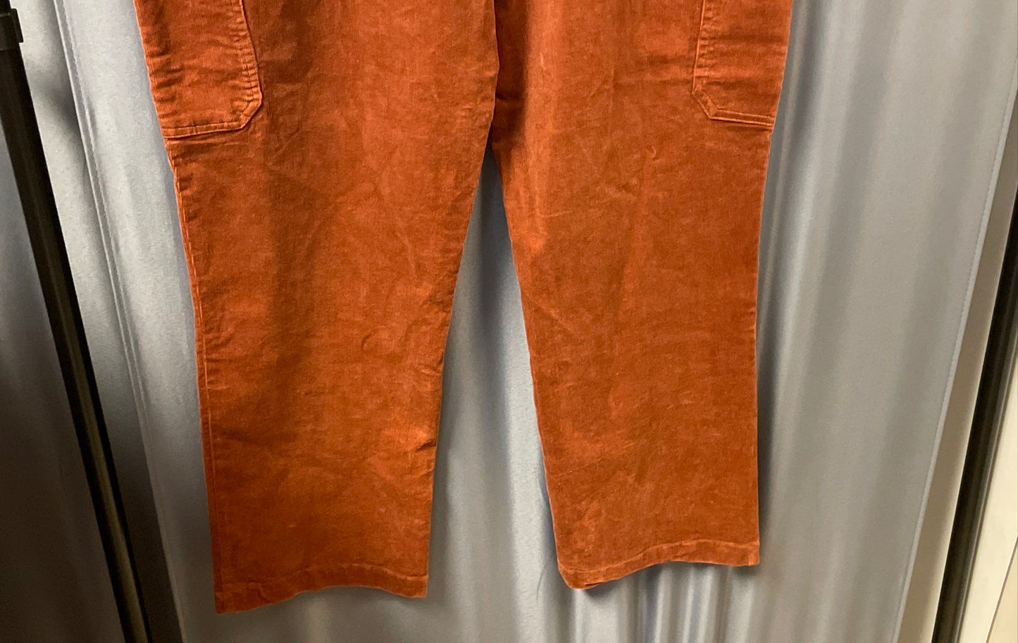 Nanette Lepore Women's Spice Brown Corduroy Cargo Pants NWT Size 14