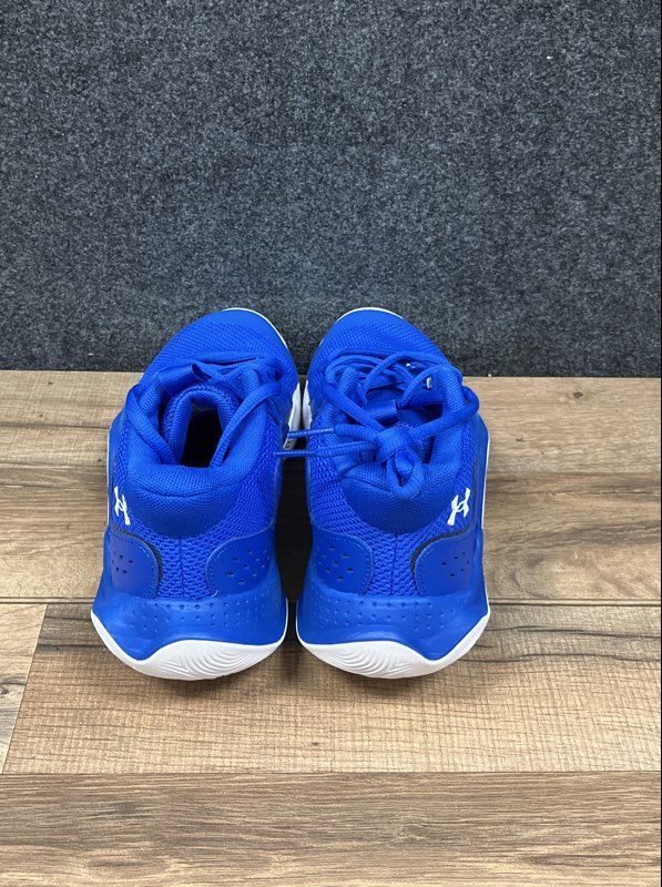 Under Armour Jet '23 Royal Blue White Kids Basketball Shoes Size 6.5Y