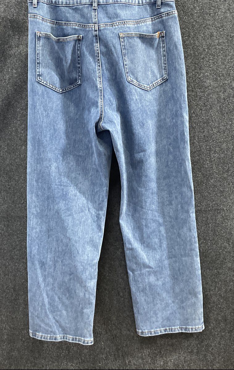 Halara Women's Blue Straight Leg High Rise Jeans Size M