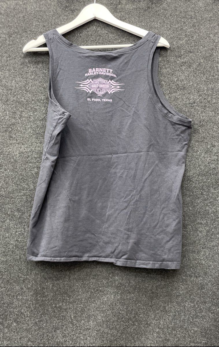 Harley-Davidson Barnett El Paso TX Eagle Tank Top Purple Graphic 2014 Sz 1X