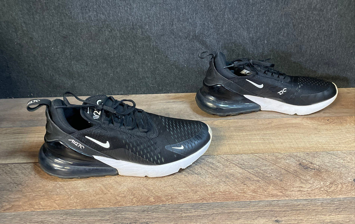 Nike Air Max 270 Black White AH6789-001 Women's Running Shoes Size 9
