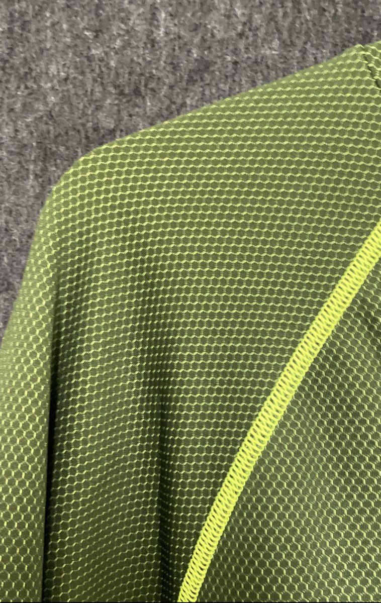 Under Armour Men's ColdGear Fitted Long Sleeve Shirt Green Yellow Sz XL