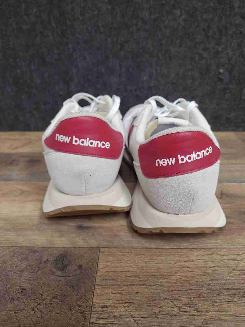 New Balance 237 White Red Gum Men's Lifestyle Sneakers MS237RG Size 11