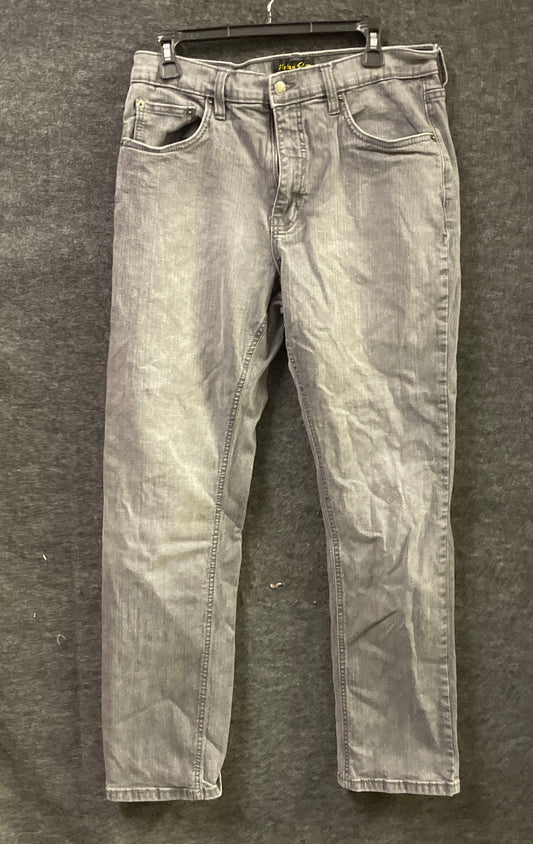 Urban Star Men's Grey Relaxed Fit Stretch Cotton Jeans Pants Sz 34x32