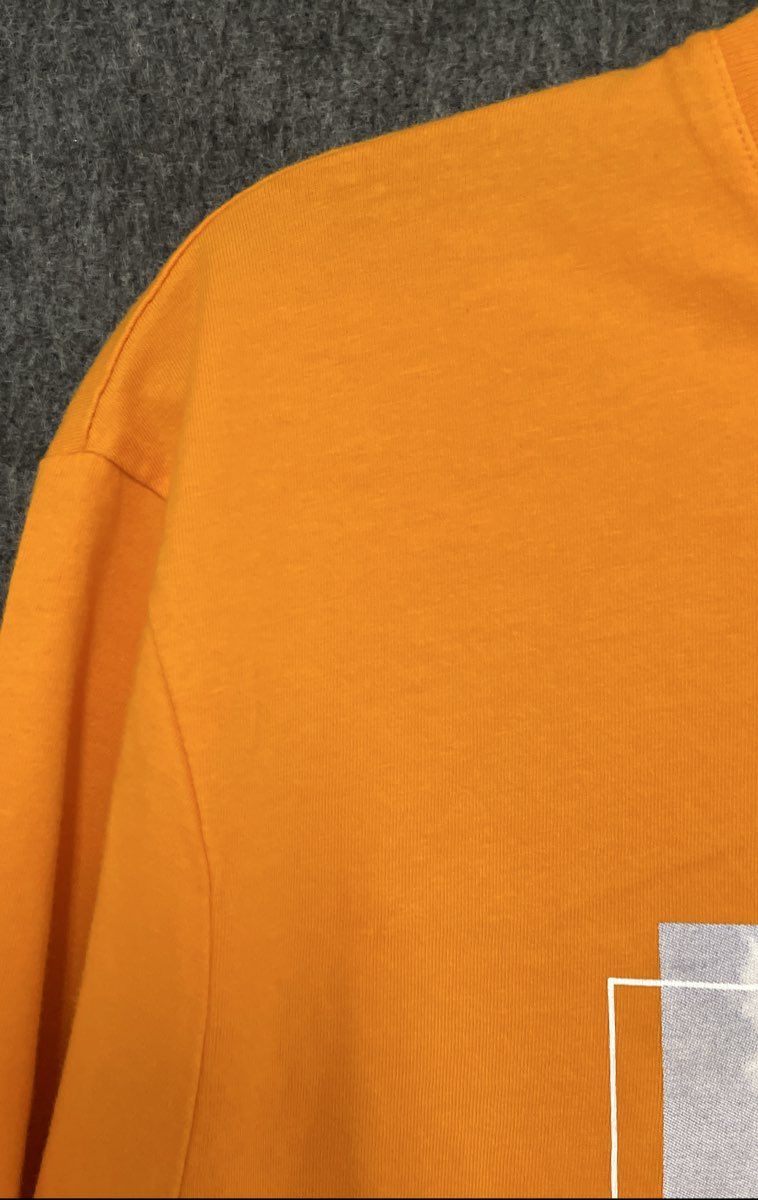 Armani Exchange Men's Orange Ferris Wheel Graphic T-Shirt Sz XL