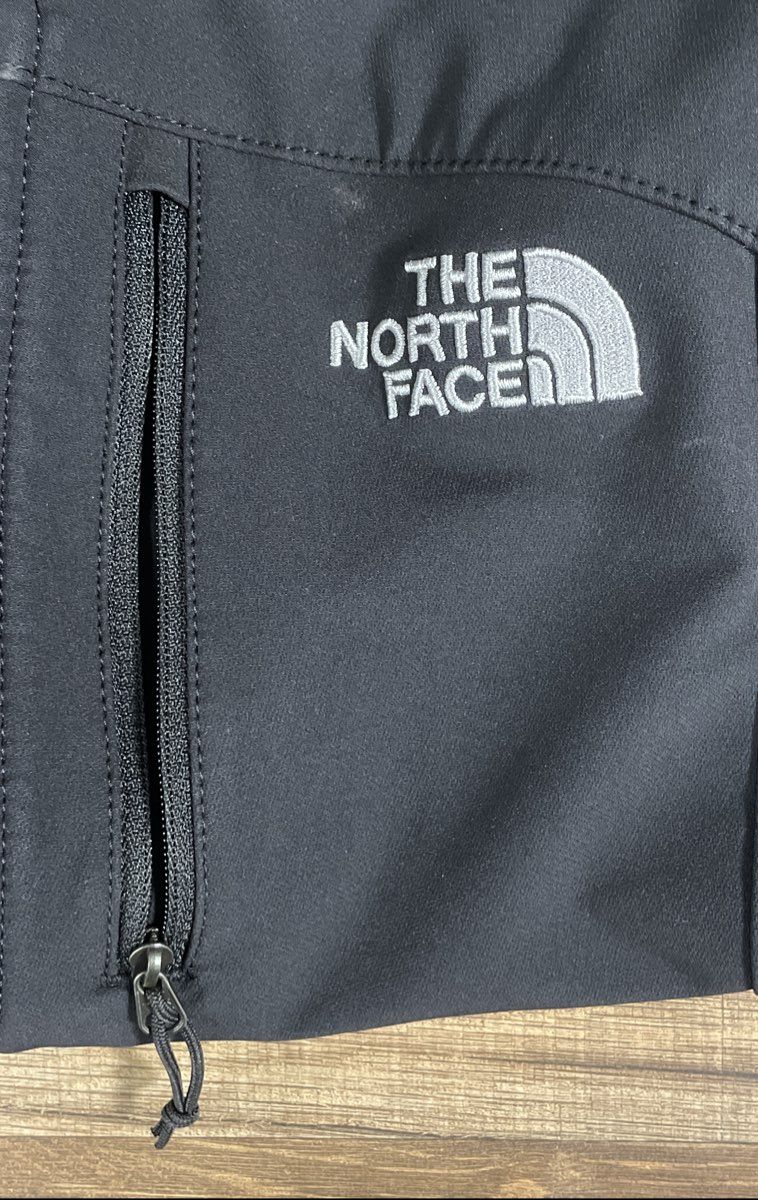 The North Face Men's Black Apex Bionic Softshell Jacket Full Zip Sz S