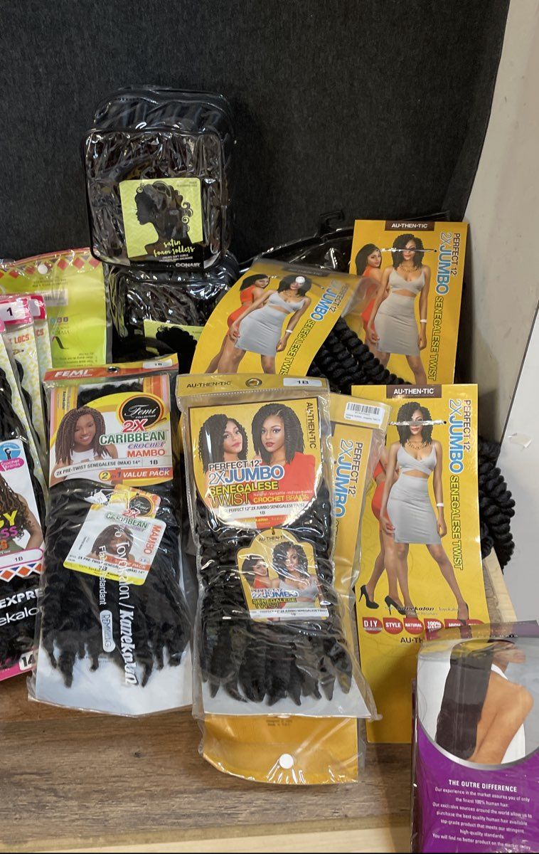 Lot 20+ NIP Hair Extensions Bobbi Boss X-Pression Vivica Fox Braids Twists Locs