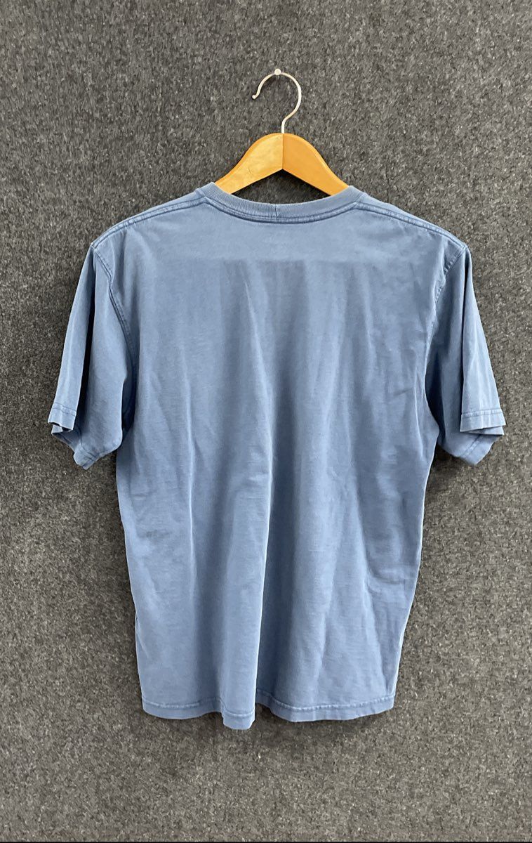 Carhartt Men's Blue Short Sleeve Mountain Graphic Cotton T-shirt Sz M