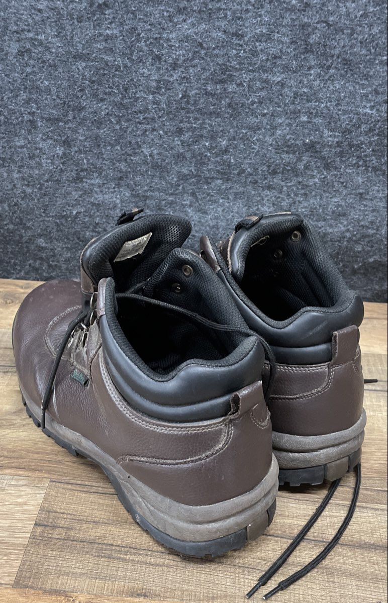 Propet Cliff Walker Brown Leather Waterproof Hiking Boots Men's Size 11 5E XX