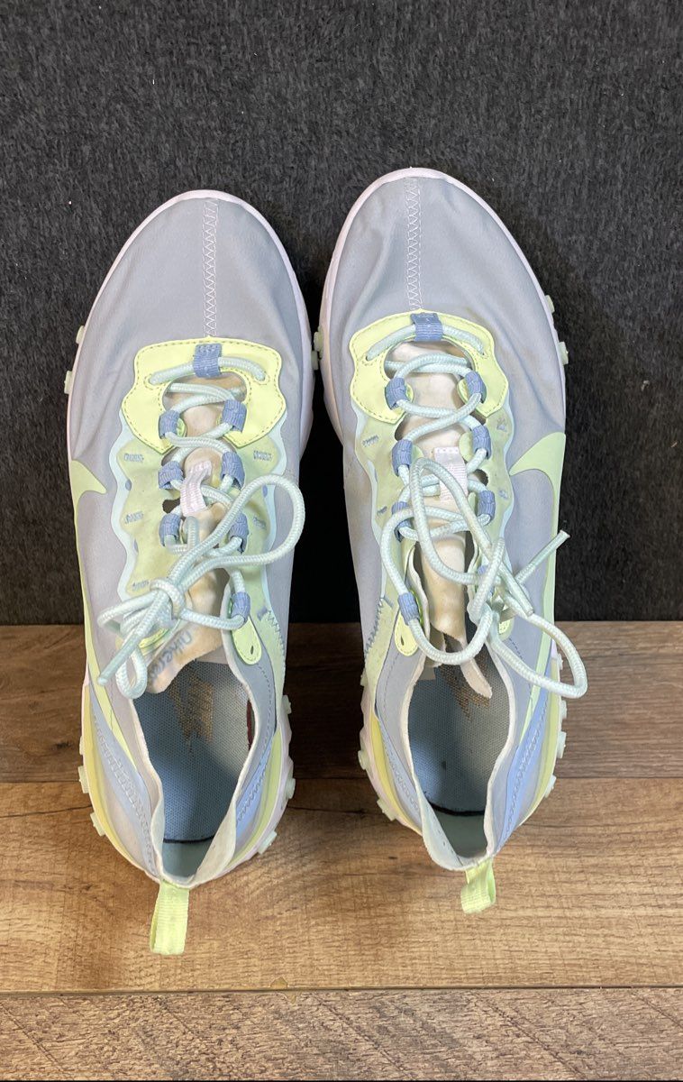 Nike React Element 55 Ocean Cube Luminous Green Women's Shoes Size 9