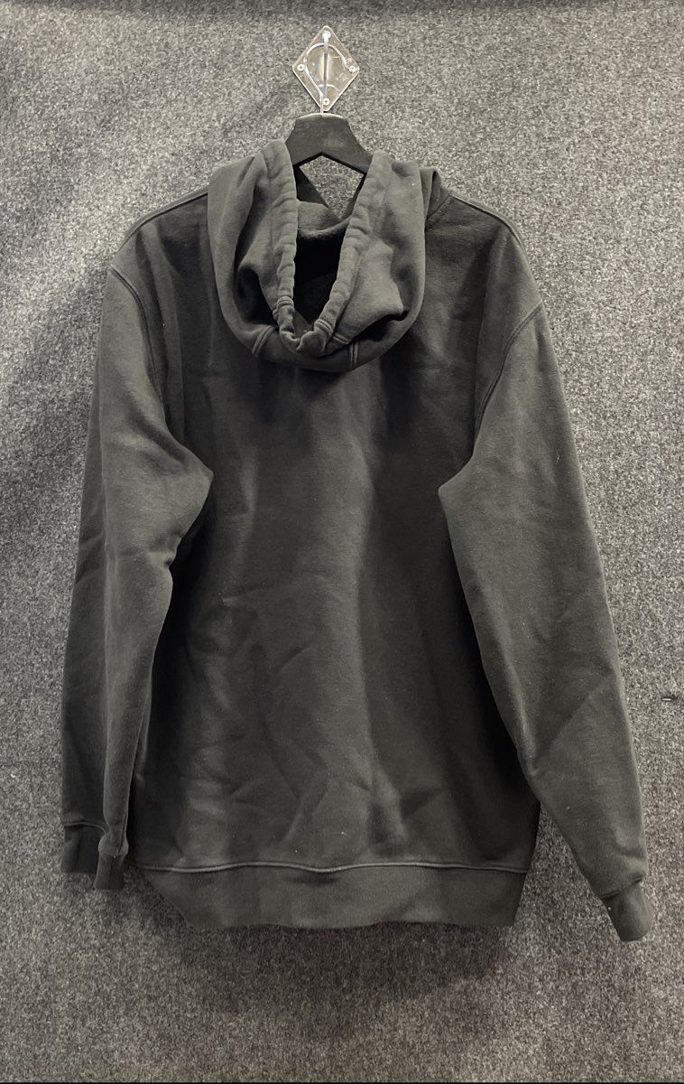Carhartt Men's Black Logo Graphic Loose Fit Hoodie Sweatshirt TS0074-M Size L