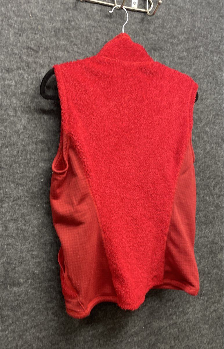 Patagonia Women's Red R3 Hi-Loft Fleece Regulator Vest Full Zip Sz M