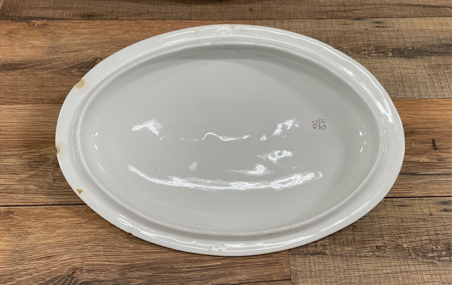 John Maddock & Sons Royal Vitreous Floral Covered Vegetable Dish Tureen Vintage