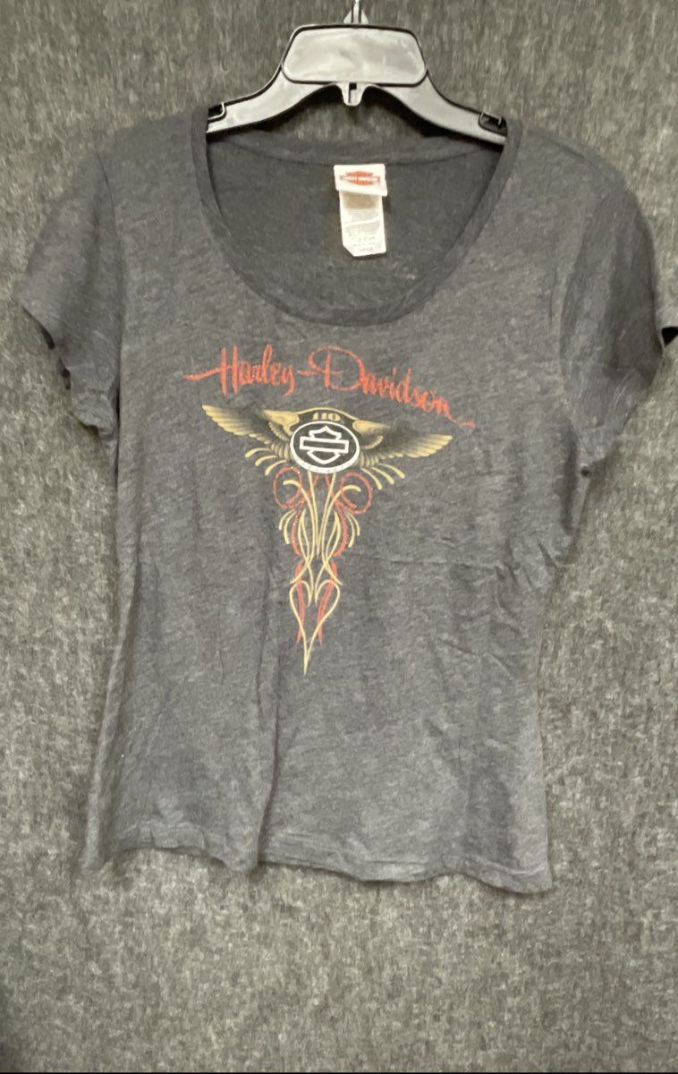 Women's Multi Harley Davidson T-shirt - Size L