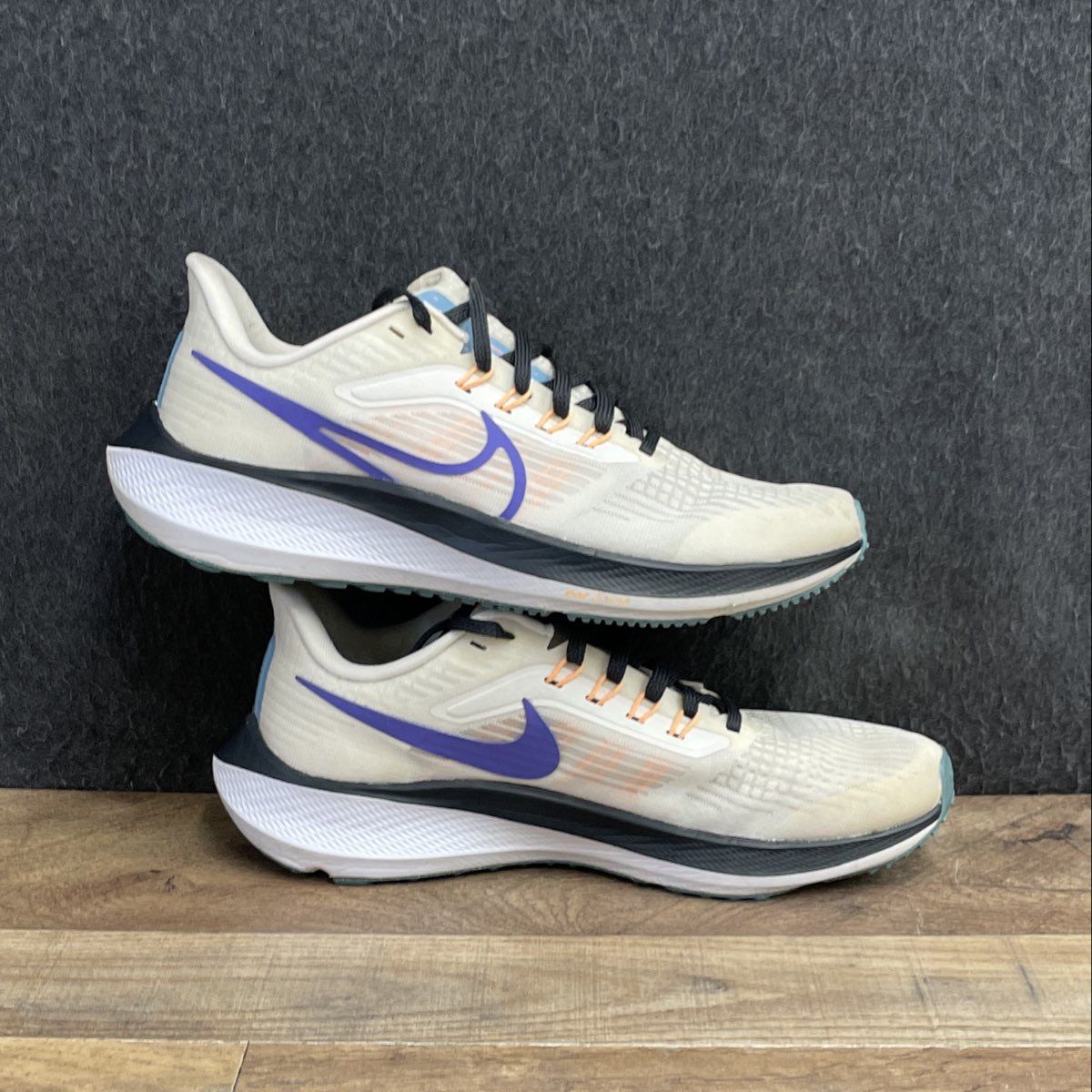 Nike Air Zoom Pegasus 38 Sail Purple Women's Running Shoes Size 7.5