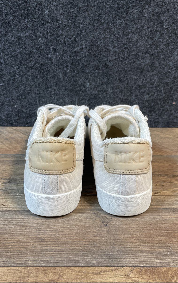 Nike Blazer Low Canvas Sail White Sherpa Lined Women's Sneakers Size 7