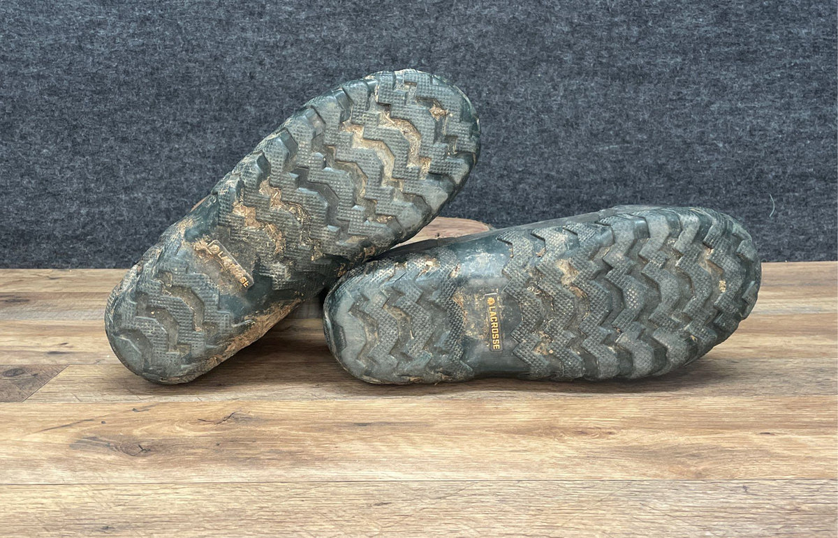 LaCrosse Alpha Lite 16" Mossy Oak Camo Rubber Neoprene Boots Size 10
