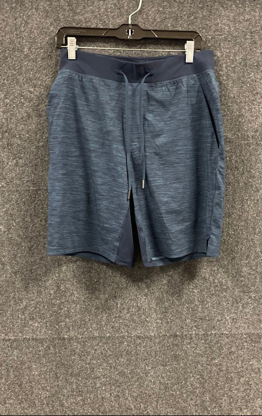 Lululemon Men's Blue Heathered Pace Breaker Lined Athletic Shorts Size M