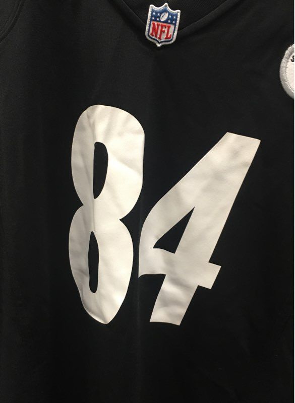 Nike Youth Boys' Pittsburgh Steelers Antonio Brown 84 NFL Jersey Black Sz XL