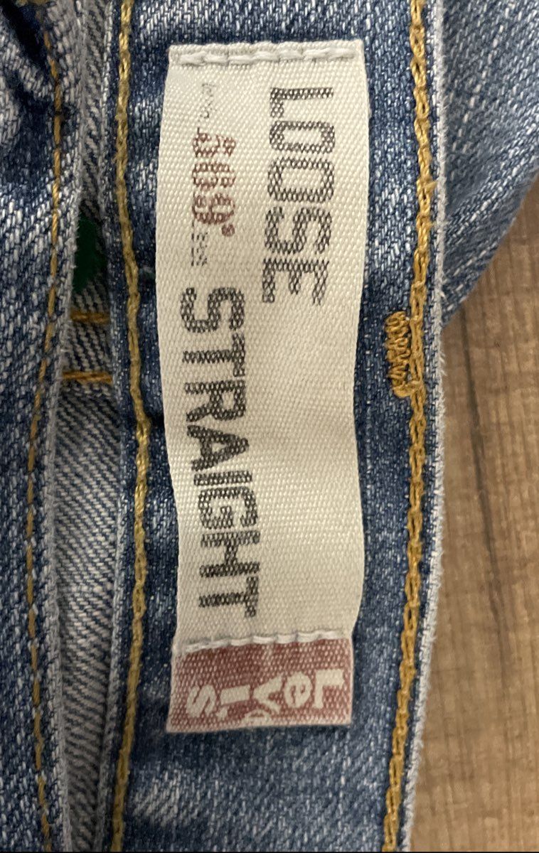 Levi's Men's 569 Loose Straight Leg Light Wash Blue Denim Jeans Size 40x30