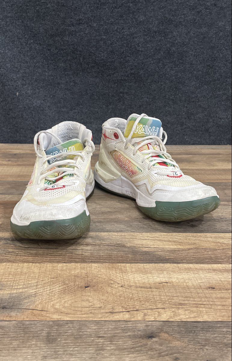 New Balance THE KAWHI Seismic Moment White Basketball Shoes BBKLSSB1 Size 12