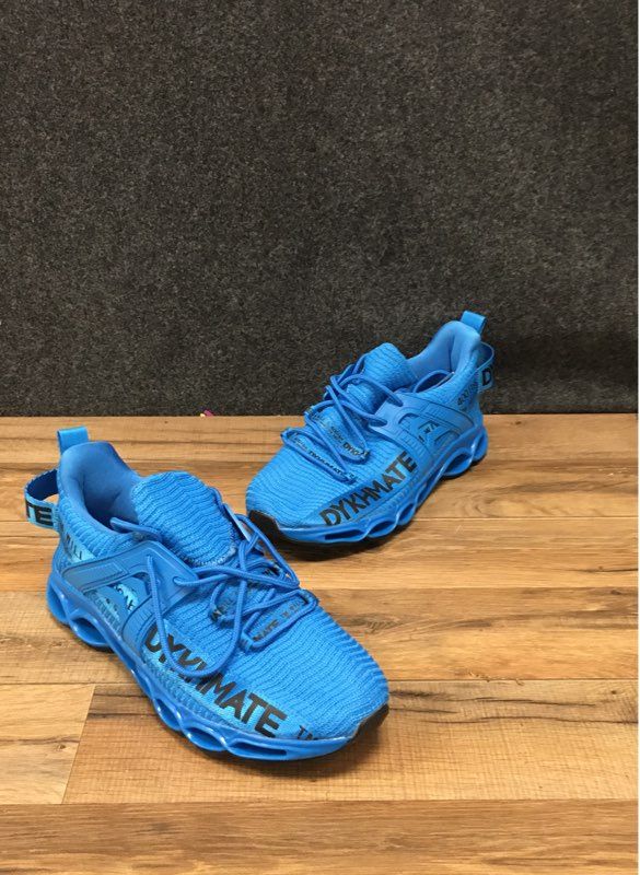 DYKHMATE DM028007 Blue Athletic Running Shoes Sneakers Men's Size 7.5