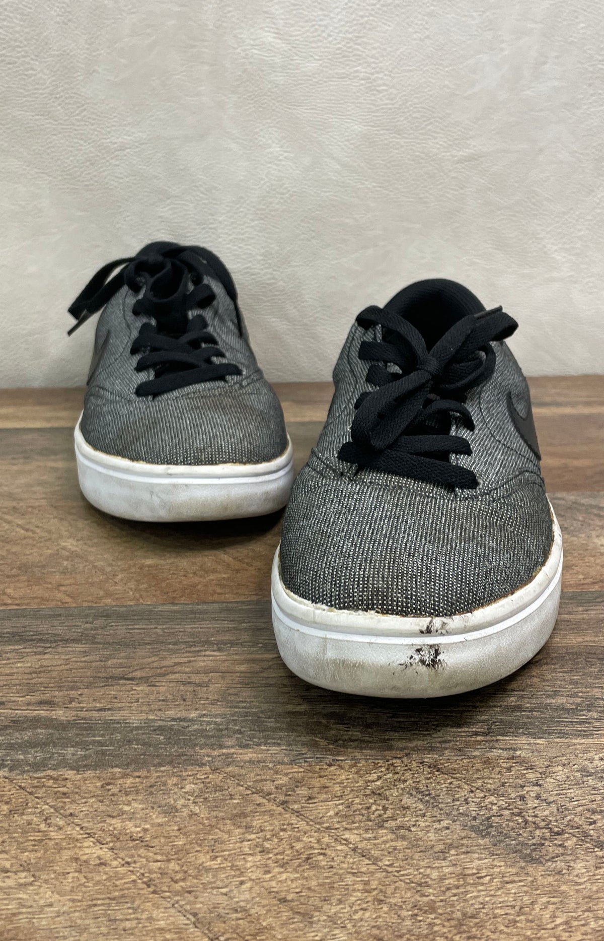 Nike SB Stefan Janoski Canvas Dark Grey Black Skate Shoes Size 10
