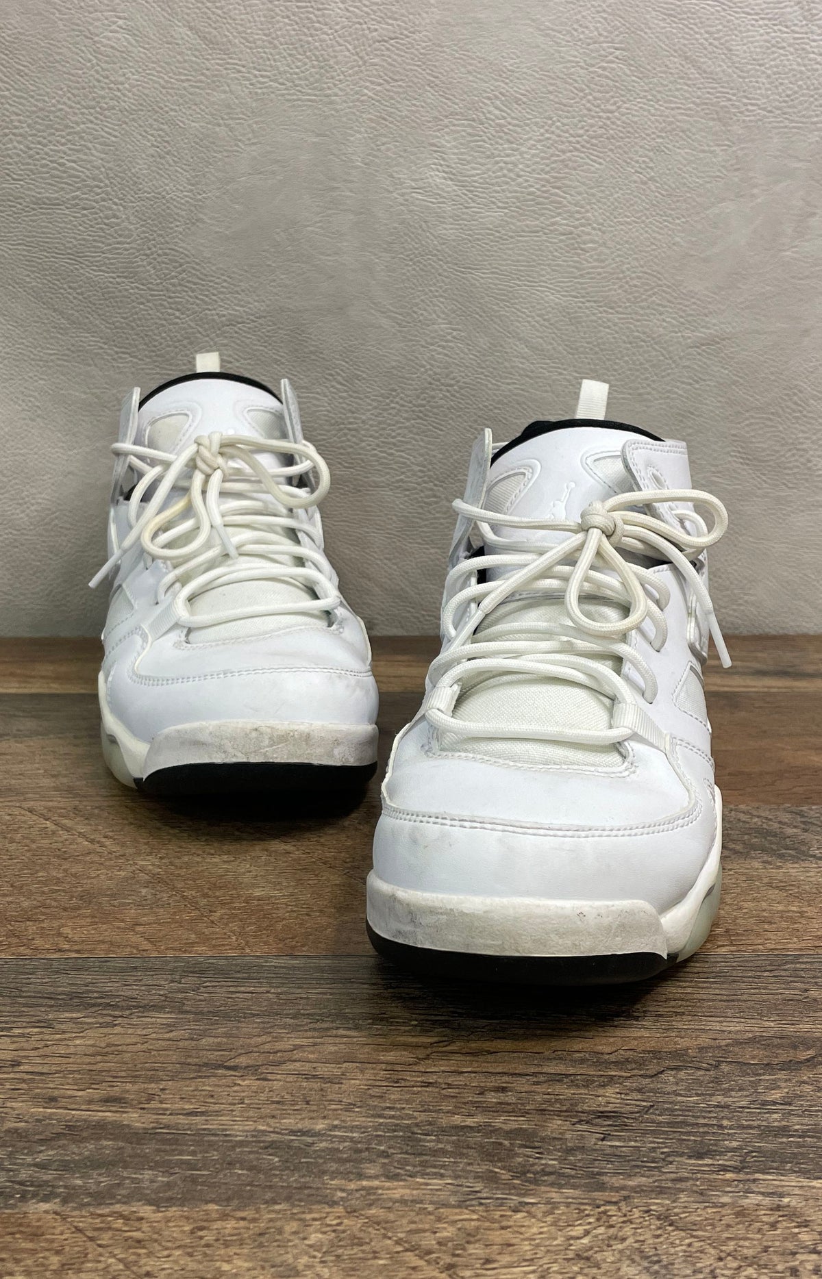 Nike Jordan 6-17-23 White Metallic Silver Basketball Shoes Size 7Y