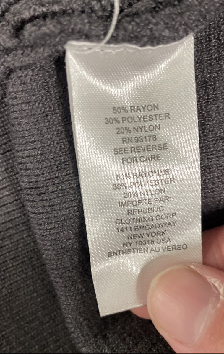 T Tahari Women's Gray Quarter Zip Ribbed Pullover Sweater Plus Size 2X