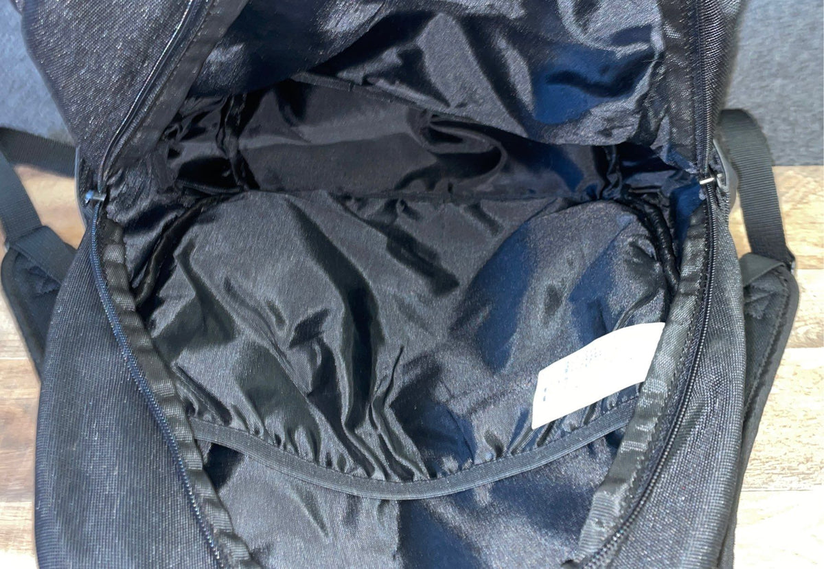 Jordan Black Large Jumpman Logo Padded Backpack School Bag Bookbag