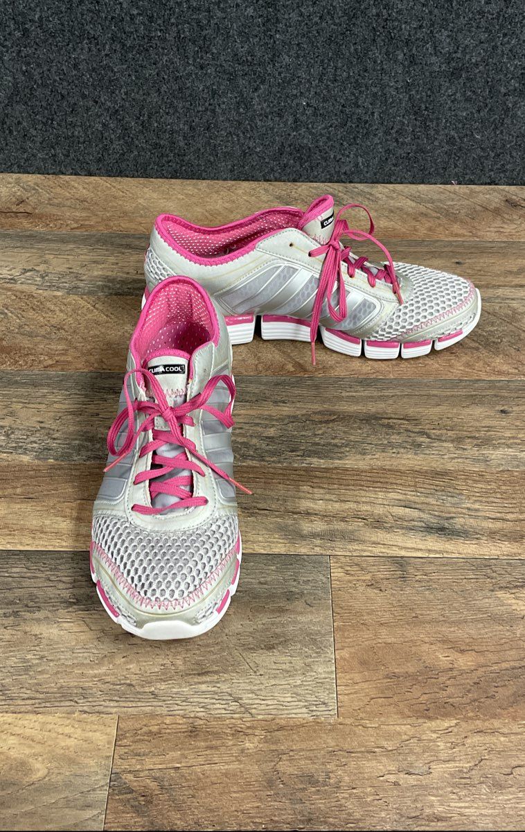 Adidas Climacool Seduction Silver Pink Women's Running Shoes Size 11