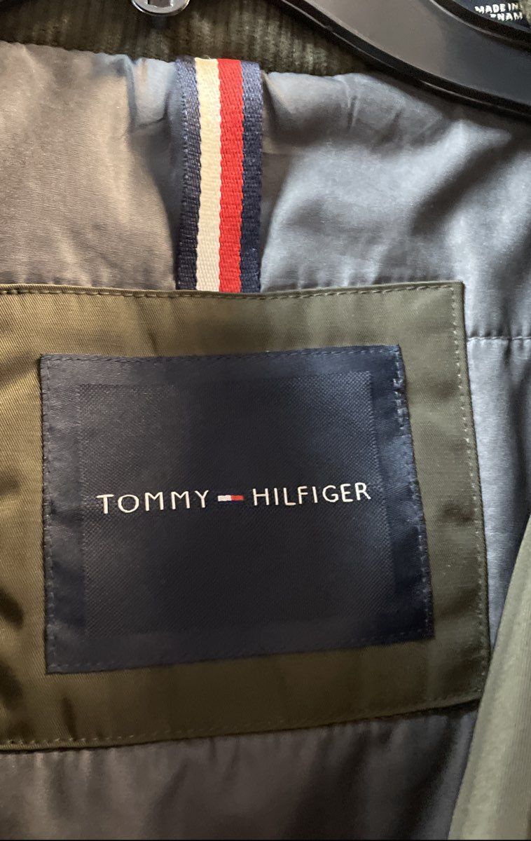 Tommy Hilfiger Men's Olive Green Full Zip Insulated Field Jacket Sz XL