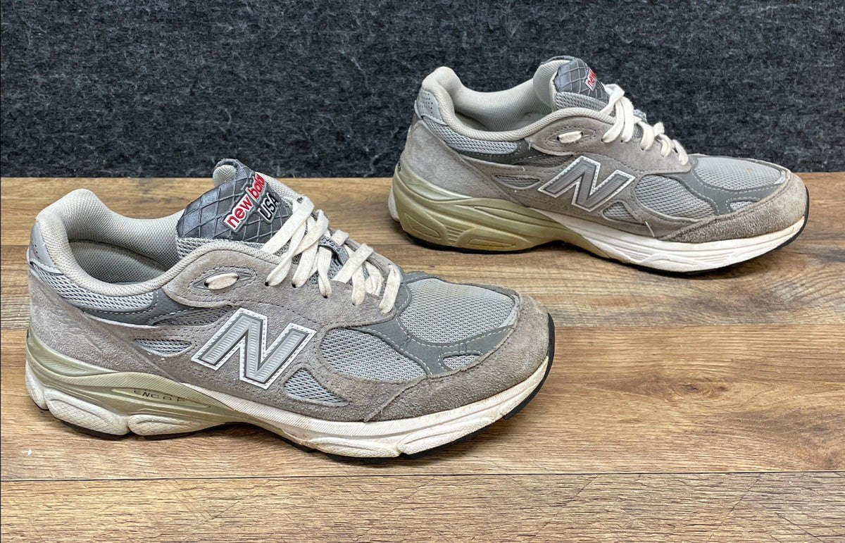New Balance 990v3 Made in USA Grey Women's Running Shoes Size 8.5 W990GL3