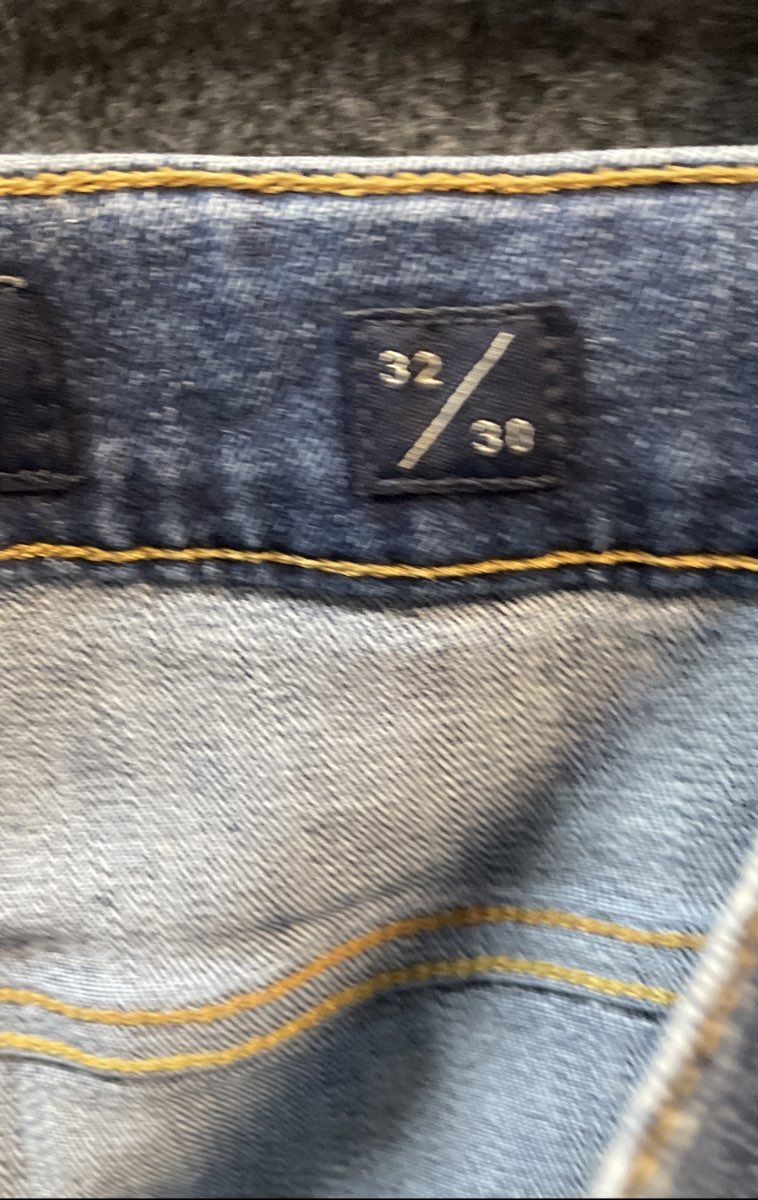 Lucky Brand Men's Blue Faded Stretch Denim Jeans 32x30