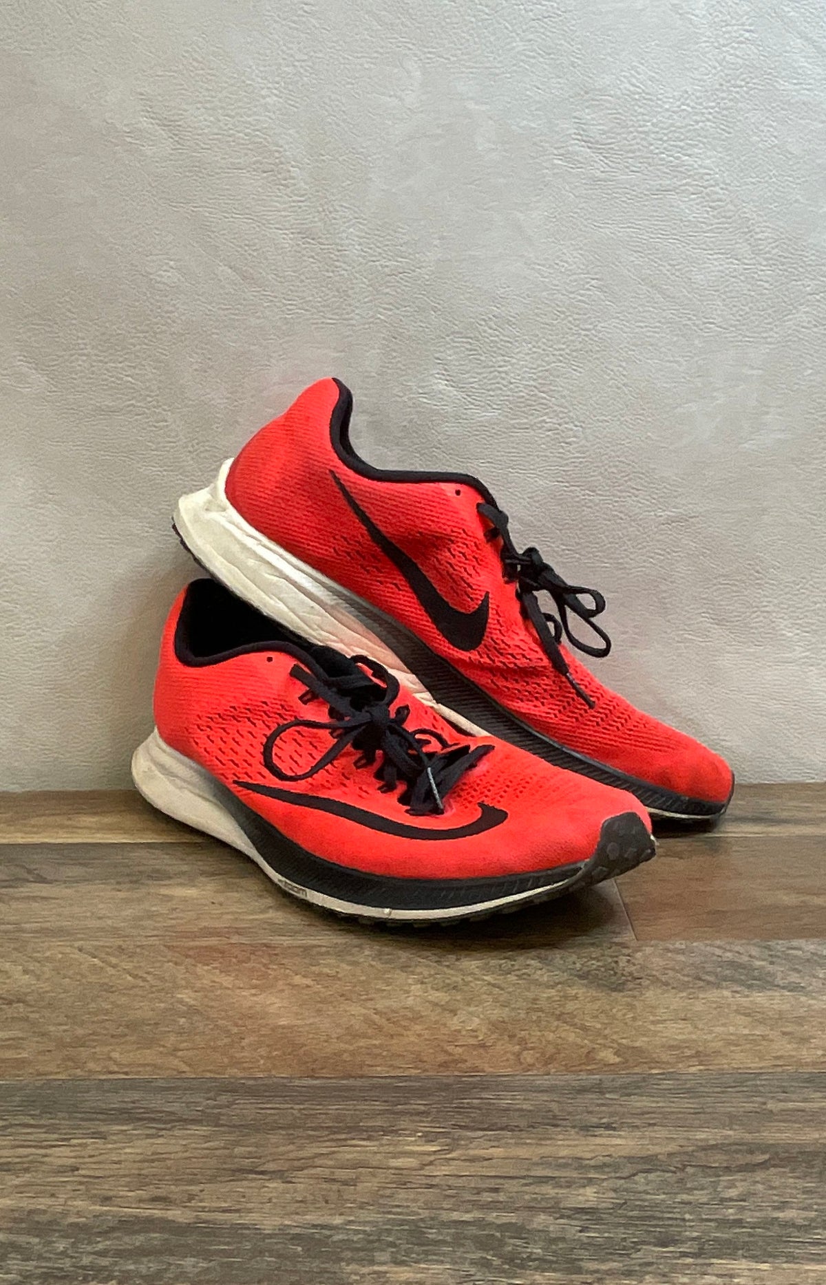 Nike Air Zoom Pegasus 34 University Red Black Running Shoes Size 11.5