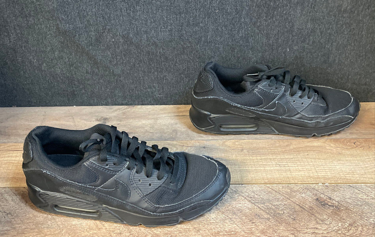 Nike Air Max 90 Triple Black Men's Sneakers Size 10.5