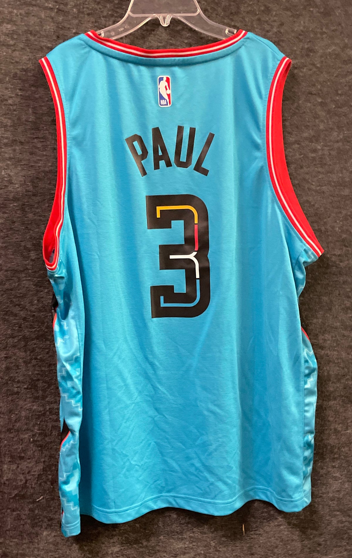 Fanatics Men's Phoenix Suns Chris Paul #3 Origin City Edition Jersey Blue XL