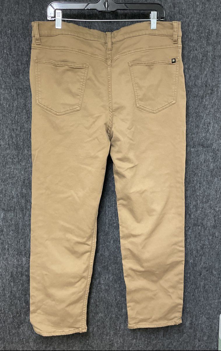 Banana Republic Men's Khaki Chino Pants Stretch 5-Pocket Sz 38x30