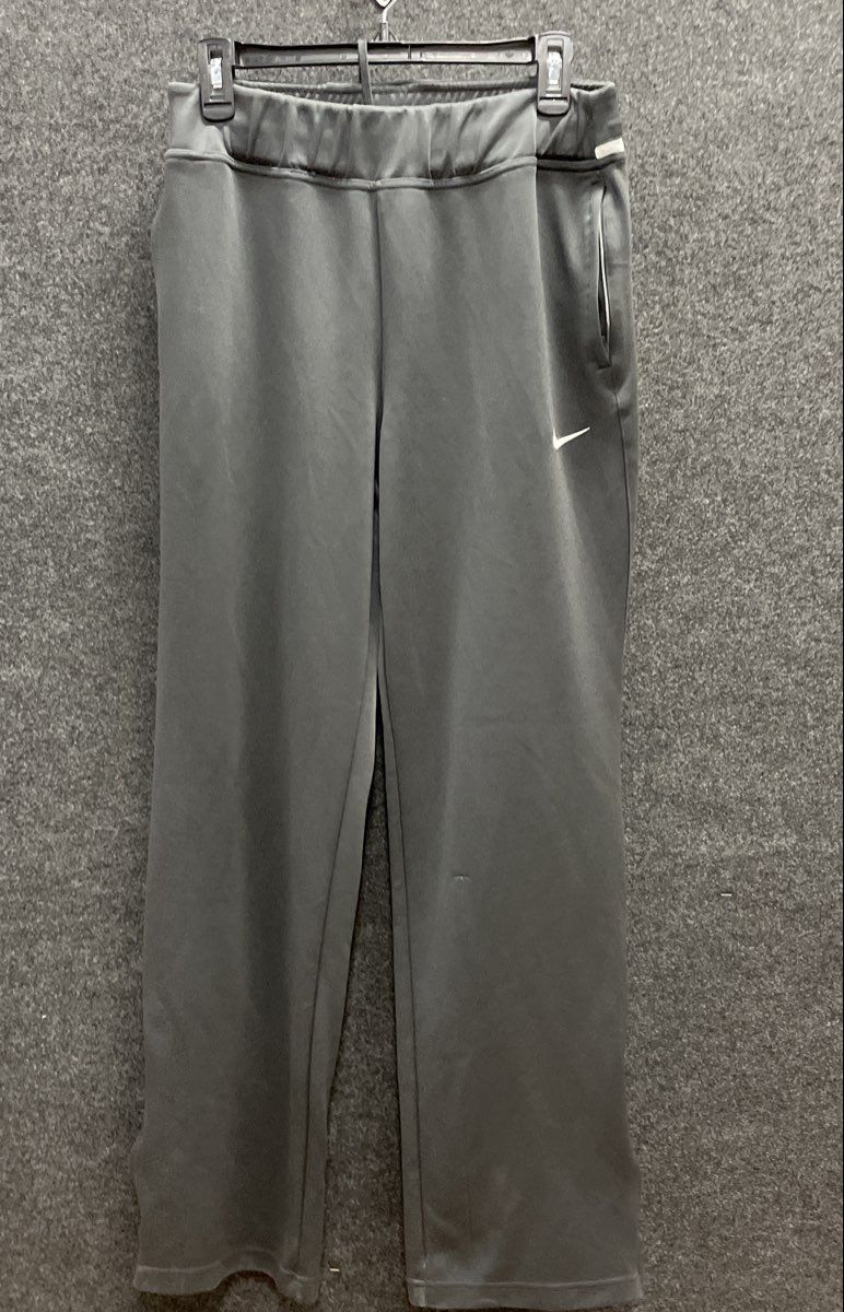 Nike Men's Dri-FIT Athletic Sweatpants Charcoal Grey Elastic Waist Sz M